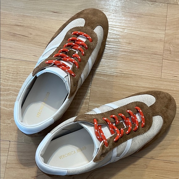Veronica Beard canvas and suede sneakers - Picture 2 of 7